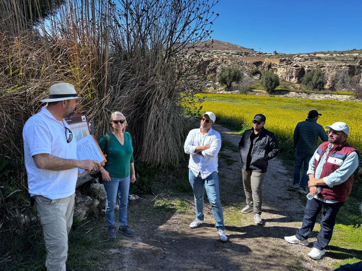 IUCNROWA's tweet photo. On Day 2, the @KARNRSA team visited #UNESCO’s #GeoparqueDeGranada—an inspiring model of #sustainabletourism. Key lessons: climate-adaptive management, inclusive #ecotourism, strong partnerships & local empowerment. #GreenList #Geoheritage #CommunityEngagement #Conservation https://t.co/aGsjwVAnTx