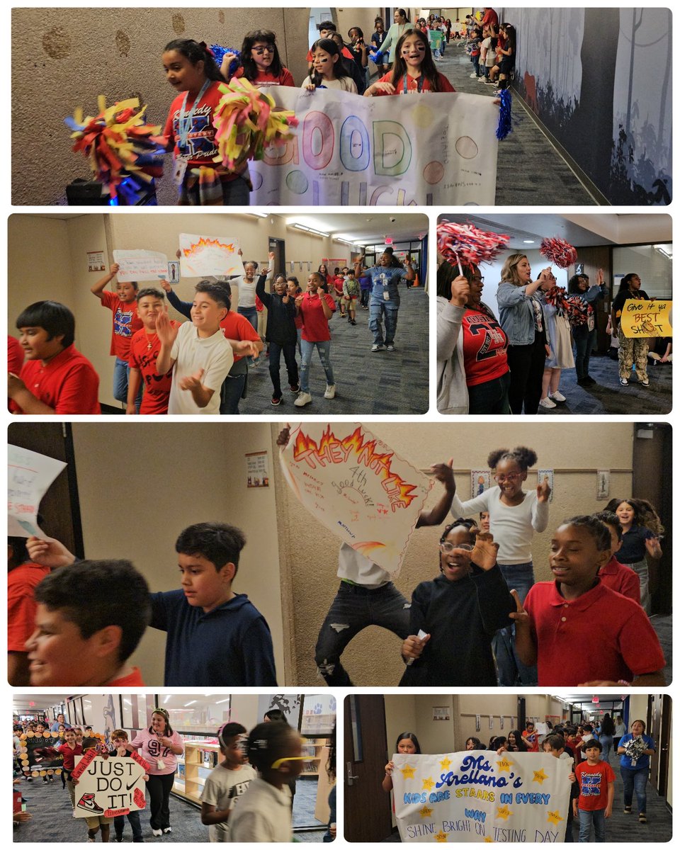 KennedyCougs's tweet photo. Let’s gooo! Our students are fired up and ready to crush the STAAR test today! Hard work, focus, and determination—y’all got this! #BuildingwithVision #WeAreAlief #CougarPride @AliefISD https://t.co/jqy7zkppWP