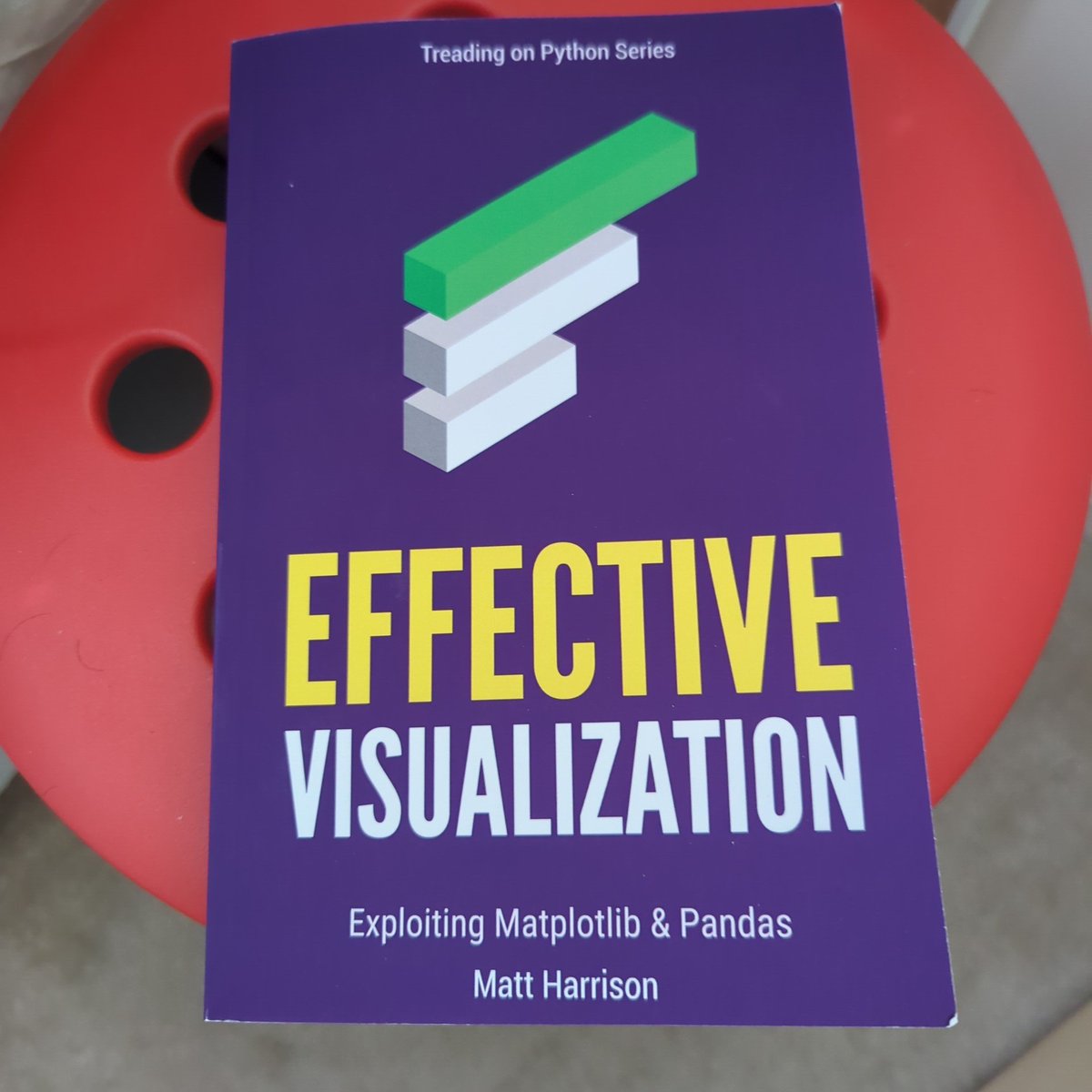 A nice treat for the upcoming Easter break holidays here in the UK. I'm looking forward to learning more from <a href="/__mharrison__/">Matt Harrison</a>  latest book. I did read the Effective Pandas 2 and that was very good, so hoping this helps me more on my data science path with better strategies for viz