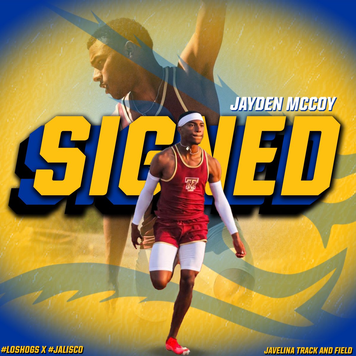 JavelinaTFXC's tweet photo. Welcome to the Ville, Jayden!

#LosHogs X #JALISCO https://t.co/27URpK4MIj