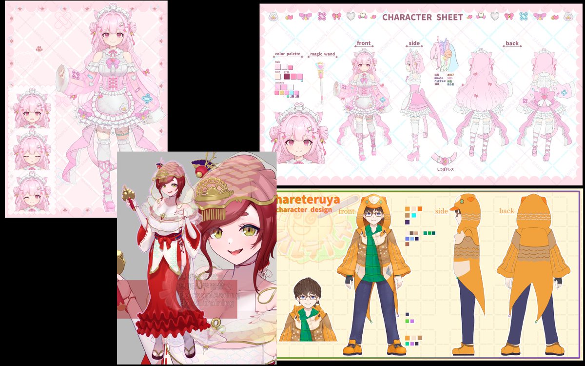 Hi. #PortfolioDay !
I'm Hareteruya illustrator based in japan.
I usually draw characters for Vtubers and games!
I'm also open for commissions, so feel free to reach out!
Email:zaisu9726@gmail.com