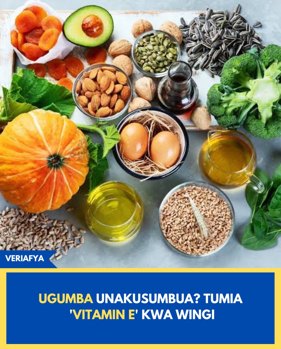 Vitamin E ni kirutubisho muhimu ambacho husaidia afya ya uzazi kwa Wanawake na Wanaume, huitwa Vitamini ya kupambana na Ugumba.

Kwa wanawake, husaidia kuongeza ute wa uke unaorahisisha mbegu za kiume kusafiri hadi kwenye yai. Pia husaidia kuimarisha mayai na ukuta wa mji wa