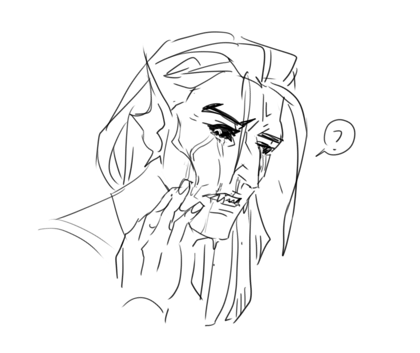 @p243568 FAWK URRITE.... 
theyd sob for a while and realizes late and goes "whah-?" 