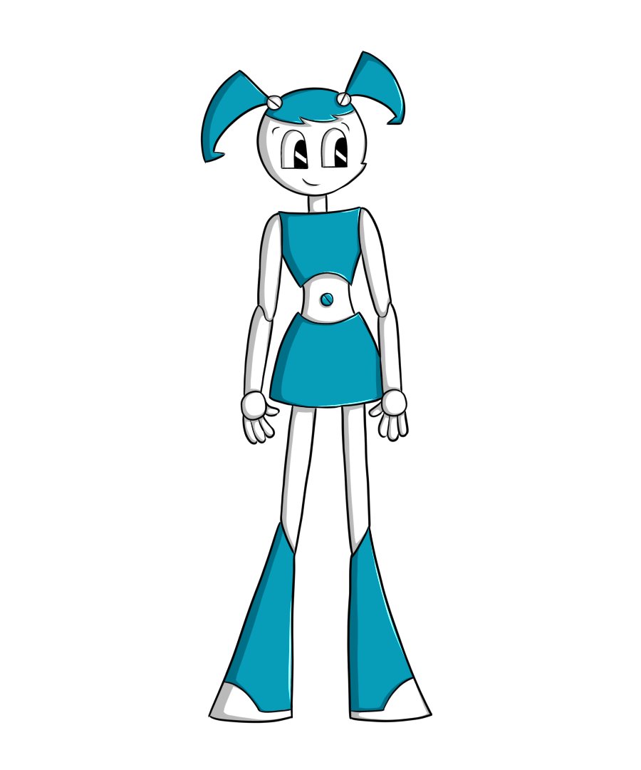 TeaseWave's tweet photo. Jenny is ready for our journey.
Now we will start working on backgrounds.
#MyLifeasaTeenageRobot #MLAATR https://t.co/shudgleqcQ