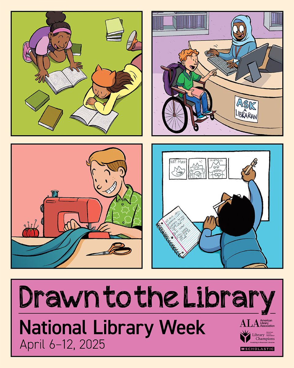 ocpublib's tweet photo. Happy National Library Workers Day!
From planning fun, engaging programs to promoting free books and resources, there is plenty that keeps us coming back to the library.
What draws you to the library?
#OCPL #OCPublicLibraries #libraryfun #nationallibraryweek #nlwd25 https://t.co/rF7t08oY4r