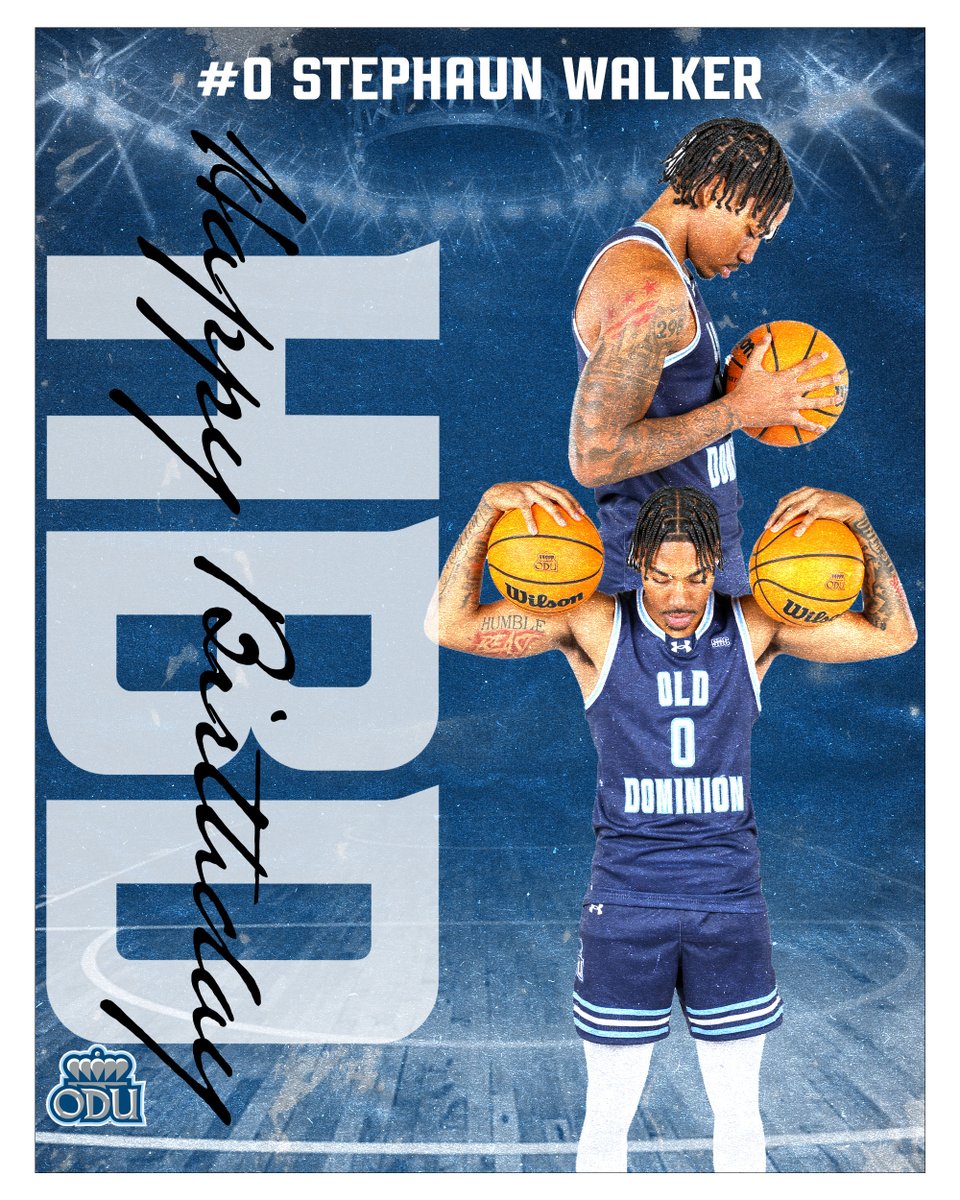 Wishing a happy birthday to Stephaun Walker 🥳🎂🏀 

#ODUSports | #Monarchs | #ReignOn