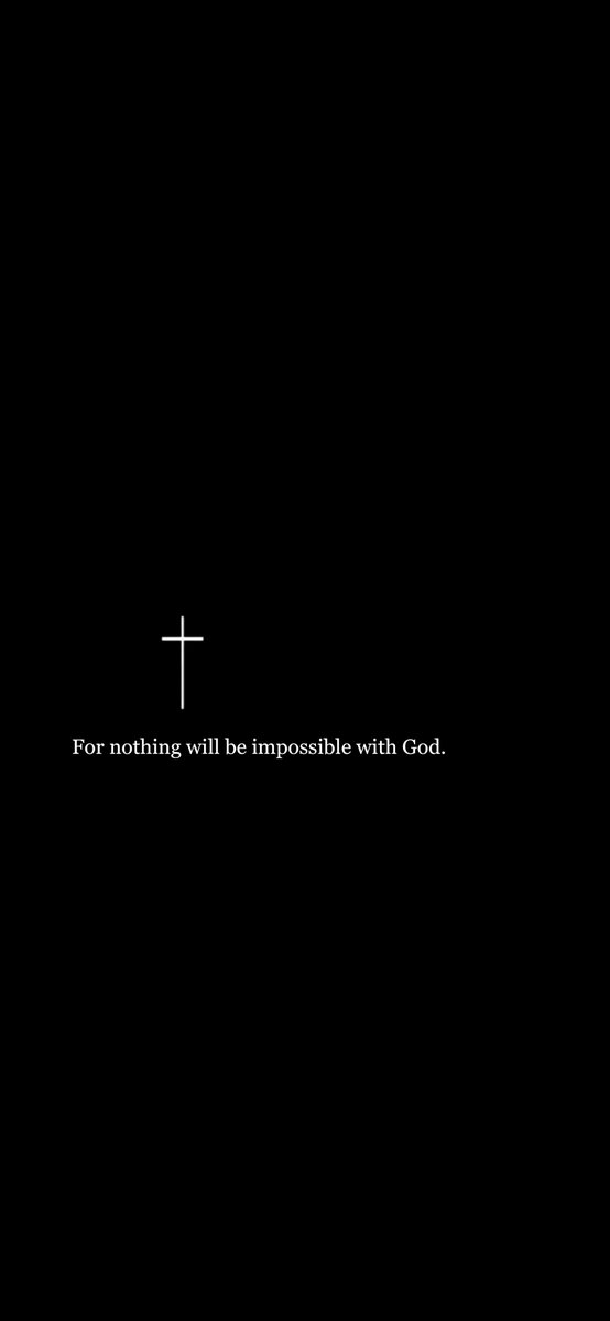 Aestheticswallz's tweet image. For with God all things are possible ✝️