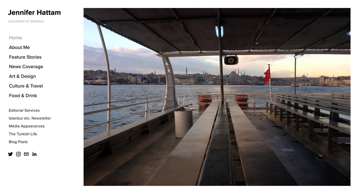 TheTurkishLife's tweet image. 📣 I'm looking for new journalism assignments, writing or editing gigs, or other work using my communications skills, ideally to make positive social/cultural/environmental impact. Check out what I do and get in touch about projects that might be a match! jenniferhattam.com