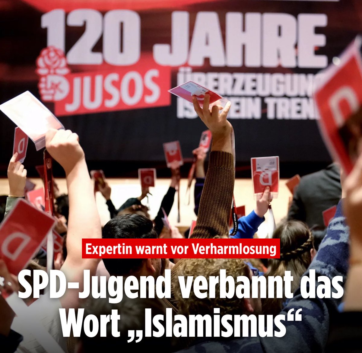 FischerKai's tweet photo. Die Jusos zeigen erneut, wohin der Kurs geht: Ideologie vor Realität. Die Entscheidung, das Wort Islamismus zu verbannen, ist kein Fortschritt – sie ist ein Kniefall vor den Kräften, die längst begonnen haben, die Partei von innen heraus zu unterwandern. Während Expertinnen vor Verharmlosung warnen, feiern die zukünftigen Wählerinnen und Wähler der SPD-Jugend diese Entscheidung als Sieg. Was kommt als Nächstes – ein Maulkorb für alle, die Probleme klar benennen?

#spd
#jusos