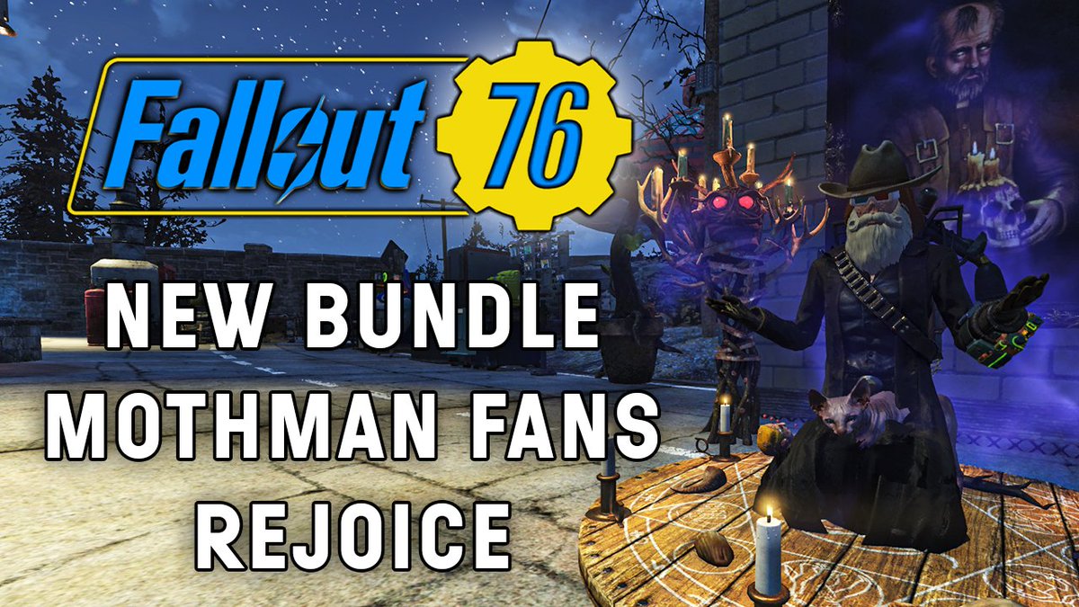 fargassier's tweet photo. There is a new Atomic Shop update in #Fallout76 and Mothman fans are most certainly going to be rejoicing over this one. Today I go over the new items added into the Atomic Shop in @Fallout.
#fallout #fo76 https://t.co/J48lOfKpZf