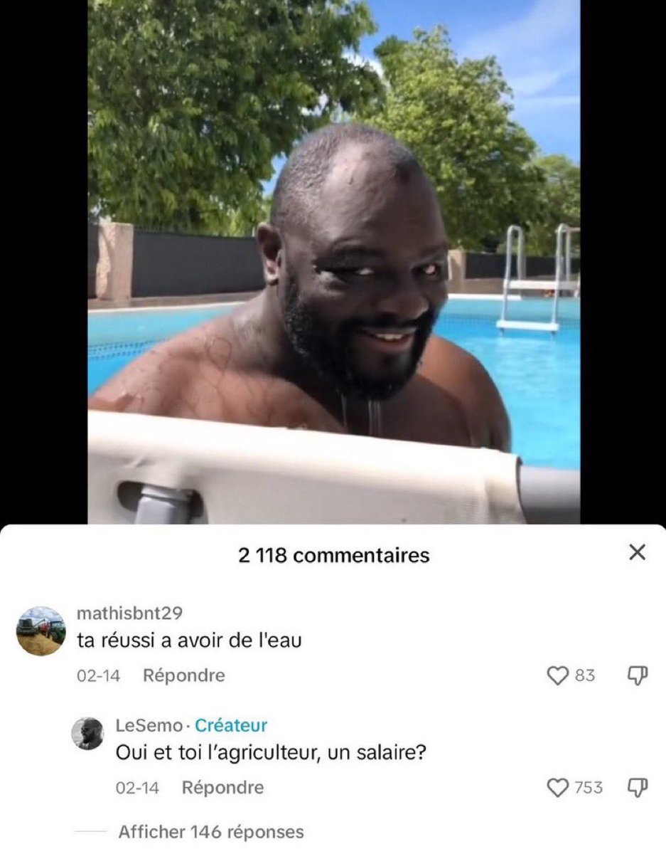 yuri_fcb31's tweet image. [THREAD]

Les meilleurs commentaires tiktok.