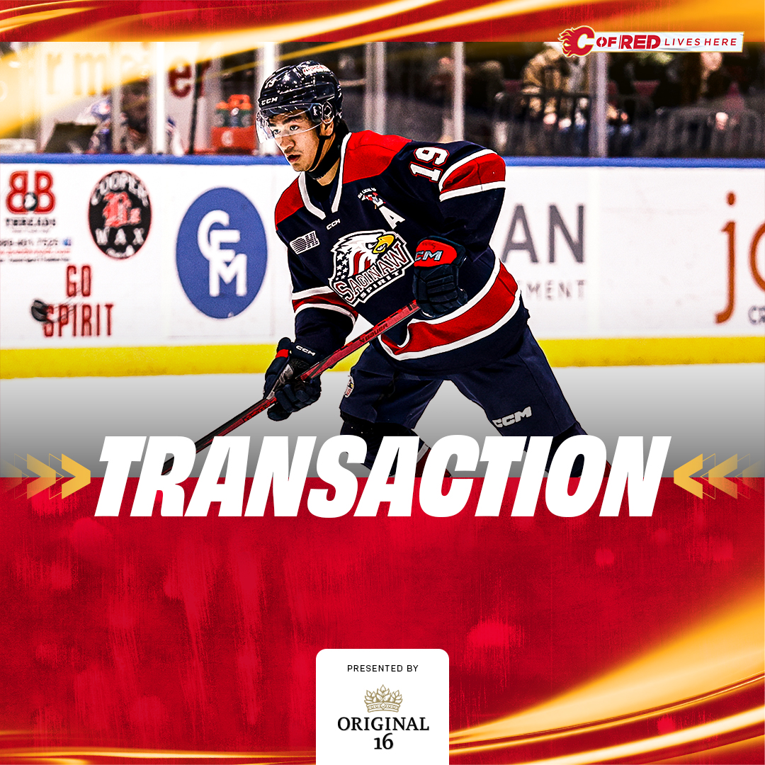 Calgary Flames (@nhlflames) on Twitter photo ZAYNE!!
We've recalled defenceman Zayne Parekh from the OHL's Saginaw Spirit!
#Flames | <a href="/original16beer/">Original 16</a> ZAYNE!!
We've recalled defenceman Zayne Parekh from the OHL's Saginaw Spirit!
#Flames | <a href="/original16beer/">Original 16</a>