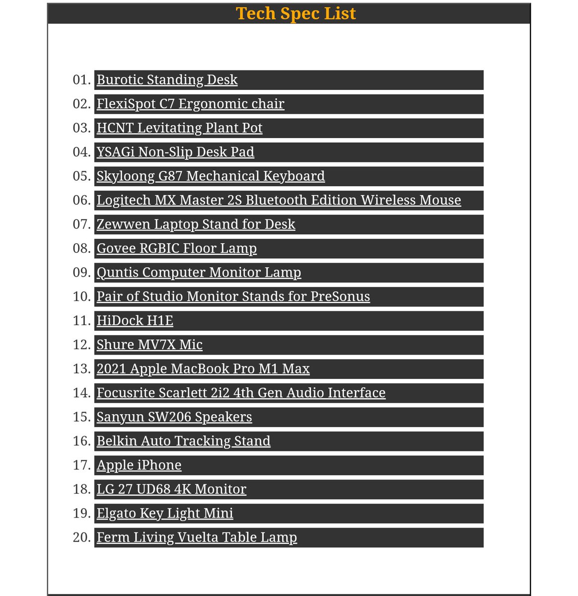 CyberTechWare's tweet image. Design the perfect tech workspace - check out our curated desk setup feed! 🌟 CyberTechWare.com. #TechDesk #DeskSetup #Burotic #HCNT #Flexispot #Ysagi #Skyloong #Logitech #Zewwen #Govee #Quntis #PreSonus #HiDock #Shure #Apple #MacBook #Sanyun #Focusrite #Belkin #iPhone #LG…