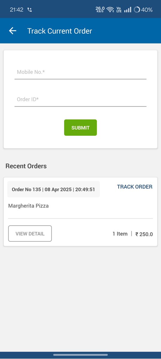 Xonuhere's tweet photo. @dominos_india if you don't want to deliver it why have you opened the store ? Also those MF's phones are switched off always, it's been so delayed now still no response I will and this is the 4th time now, I have to raise it to the consumer court.
Ordered since 08:49 it's 10:11. https://t.co/sAu2428aVc