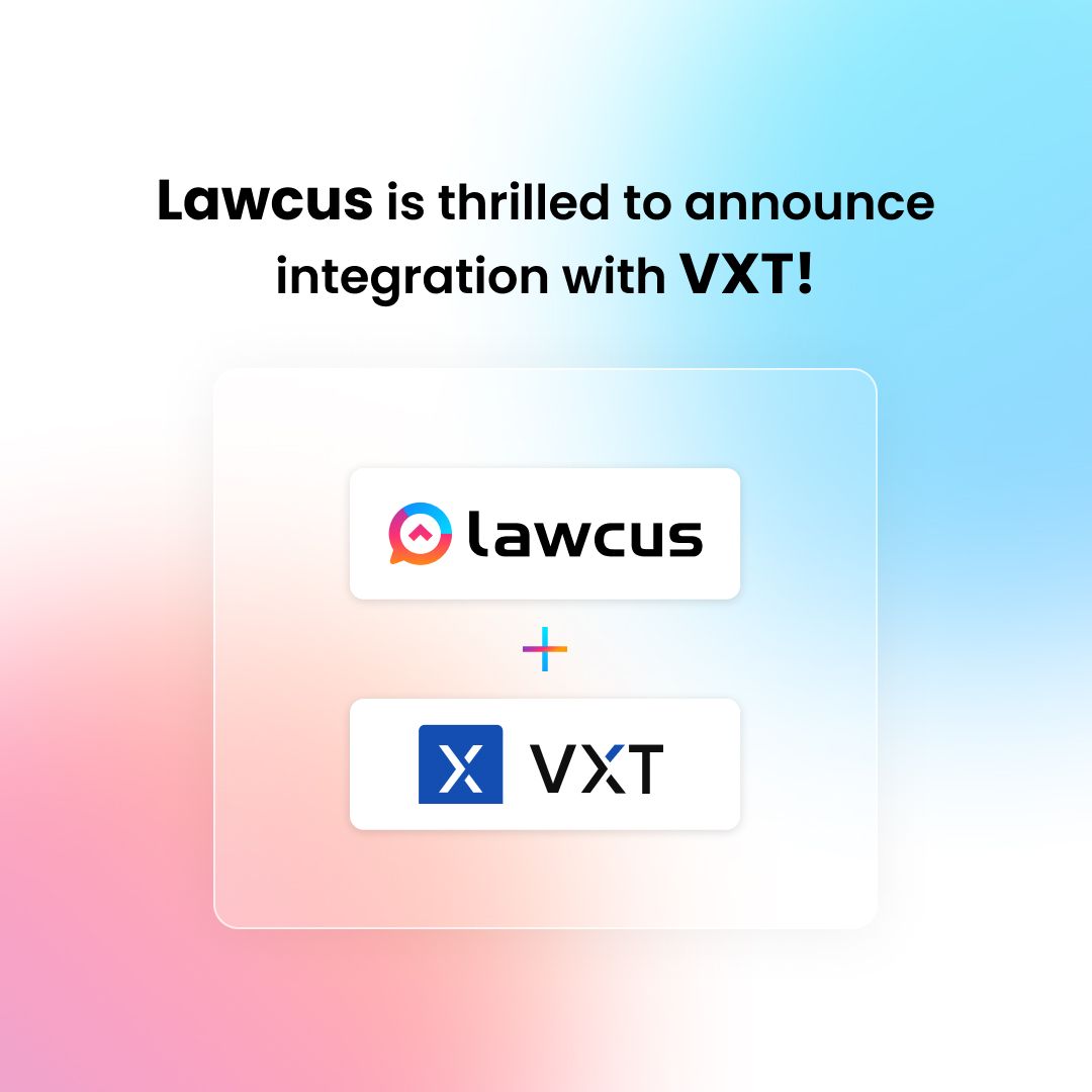 We’re thrilled to announce our integration with VXT, making call management smarter and more seamless for law firms! Automatically capture time from phone calls, sync your contacts, and save file notes about each call—all within your practice management workflow.