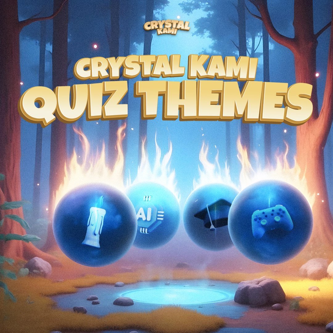 Hello Crystal Kami Community! 📢

We are putting together some educational yet extremely exciting quizzes for you tomorrow here:
t.me/crystalkamicha…

And guess what? This time, you get to choose the topic.
Yes, you heard that right — you get to choose!

1. Meditation and