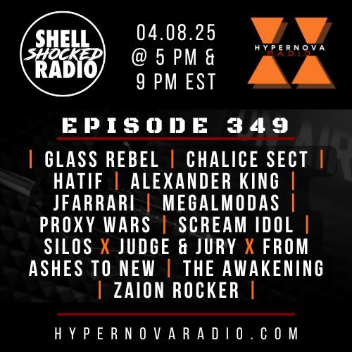 🎵 EPISODE 349: Tune into #hypernovaradio today at 5 pm EST &amp; 9 pm EST and join DJ el T Morales of Shellshocked Radio <a href="/megalmodas/">Shellshocked Radio</a> as he spins fresh new tunes!

📻TUNE IN ON THE <a href="/live365/">Live365</a> APP OR
🌐 hypernovaradio.com!⚡️