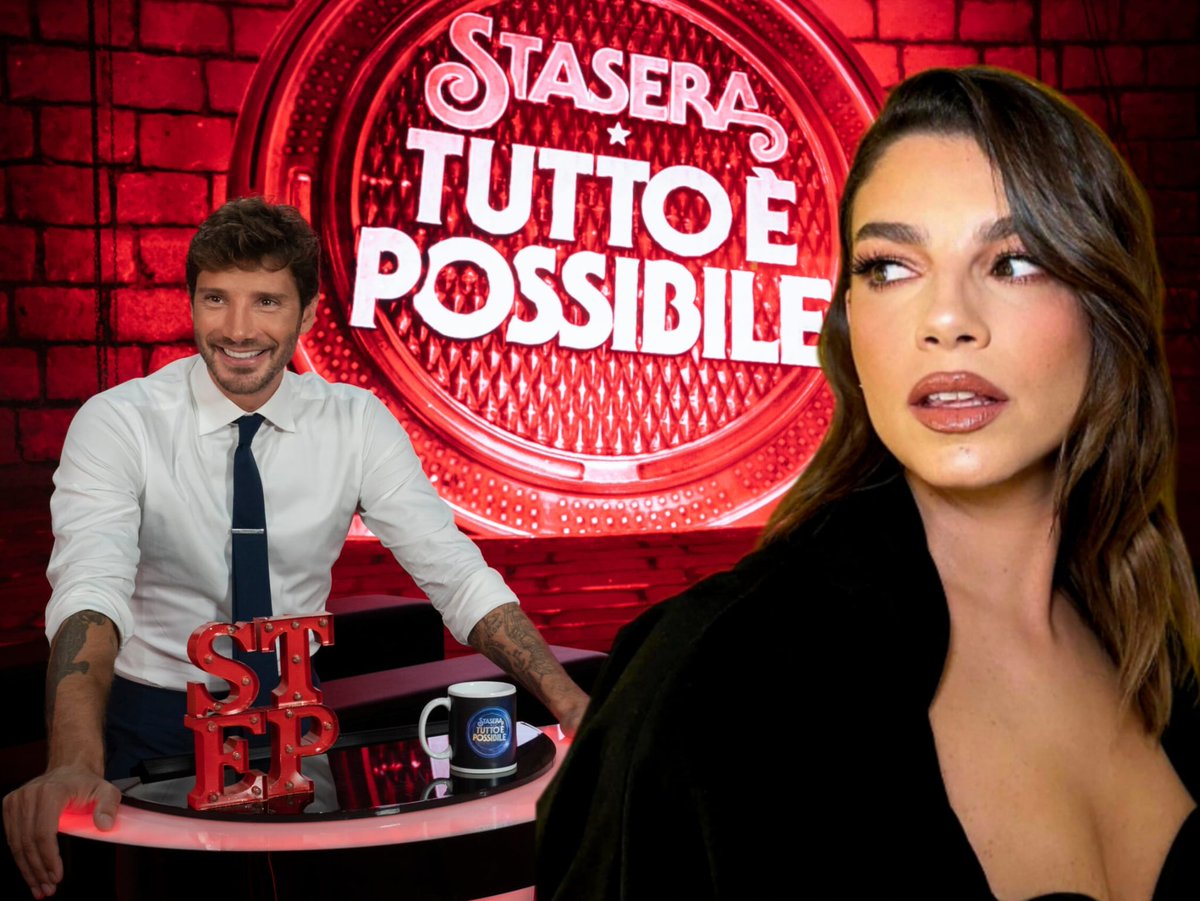 real_apm01's tweet photo. Questa sera Emma sarà ospite da «Stasera Tutto è Possibile» di Stefano De Martino su Rai2 dalle 21:20. ♥️🔥

#STEP https://t.co/7qfuaAgopy