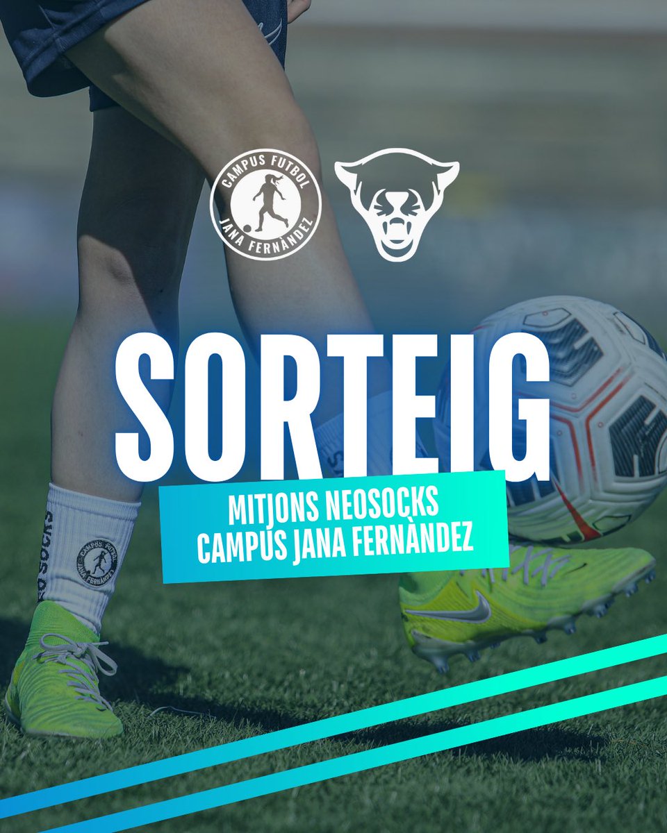 🎁 𝗦𝗢𝗥𝗧𝗘𝗜𝗚 𝗘𝗦𝗣𝗘𝗖𝗜𝗔𝗟❗️

Vols tenir els mitjons oficials del Campus Jana Fernàndez abans que ningú? 👣

🚨 Doble sorteig, doble oportunitat: sortegem dos parells de mitjons!

𝗖𝗼𝗺 𝗽𝗮𝗿𝘁𝗶𝗰𝗶𝗽𝗮𝗿-𝗵𝗶? 📝

instagram.com/p/DIMV9a8MZHZ/…