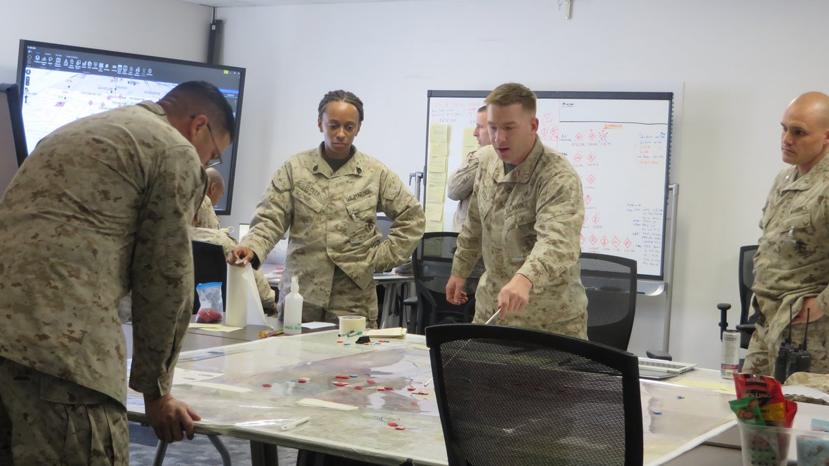 AMWC 2-25 is in full swing at MCTOG! Marines are mastering maneuver warfare through TDG and Kriegspiels —sharpening decision-making under pressure. They're not just learning doctrine—they’re learning to win. 💪 #USMC #Warfighting #AMWC #MCTOG #Marines