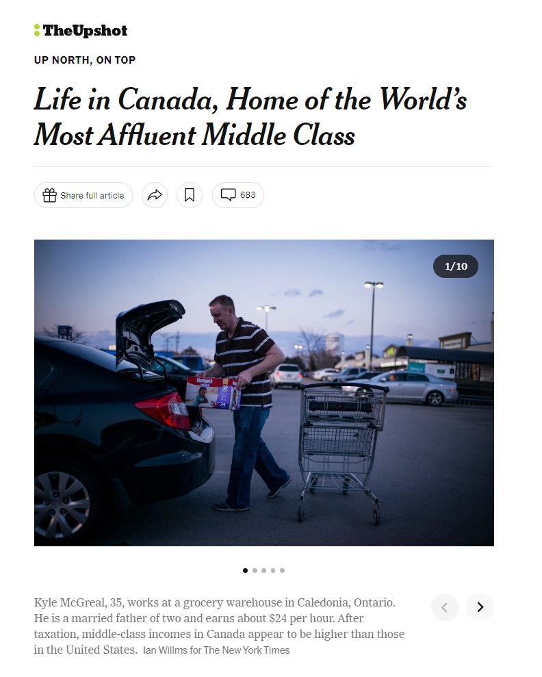 Canada

On April 28th, remember what life was like under a Conservative government

This was from the New York Times in 2014, months before the Liberals came into power: