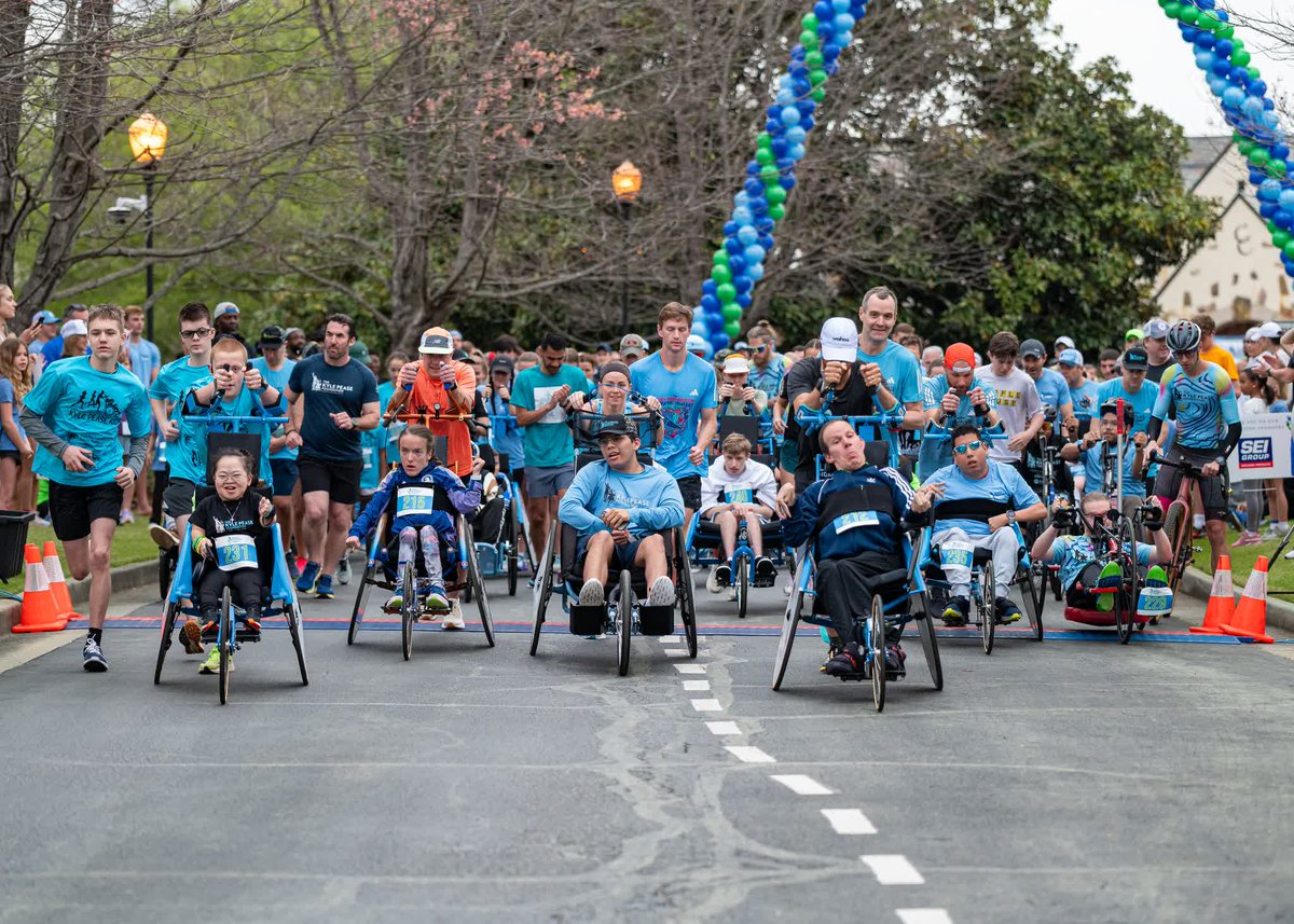 KylePeaseFdn's tweet photo. 🚨 RECORD-BREAKING MOMENT 🚨
On March 29, 2025, #KPF made history at the #PoundthePavement for Peter Family Fun Run🏃♂️♿💙
#InclusionInMotion #KylePeaseFoundation #PTP2025 #PushAssist #DisabilityInclusion #FamilyFunRun #BreakBarriersBuildCommunity https://t.co/A0Ednz3e0K