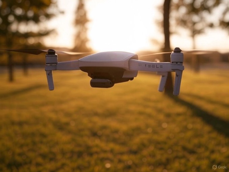 ElonMuskAOC's tweet photo. WHO THINKS TESLA SHOULD MAKE DRONES? https://t.co/Qm1YigGgf4