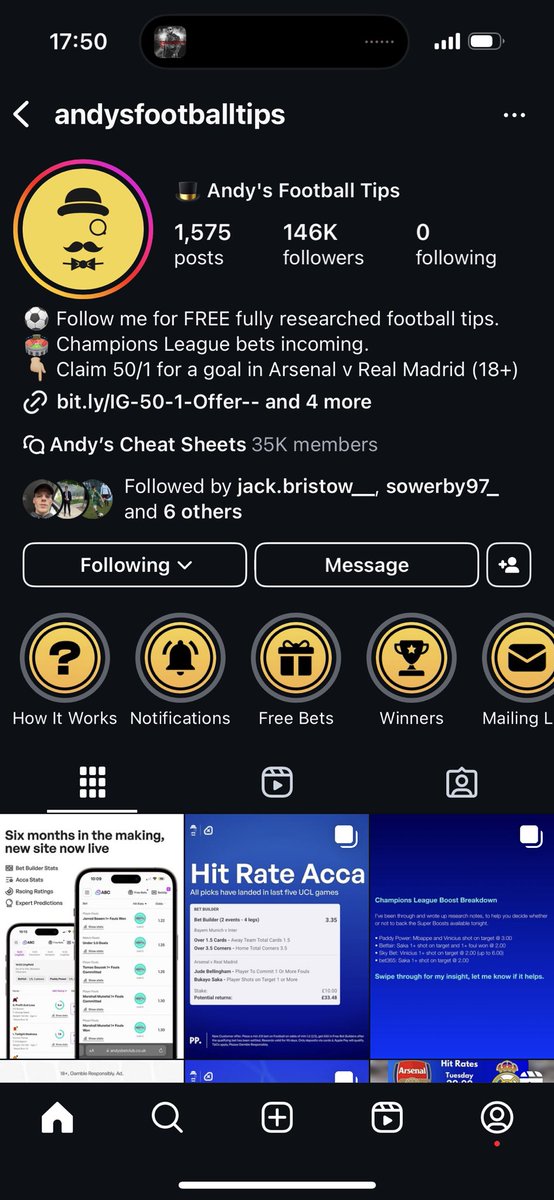 TheobaldRoss's tweet photo. @AndyRobsonTips Me and @Danfincham99  would love one please Andy thank you https://t.co/wPtkUBjQ47