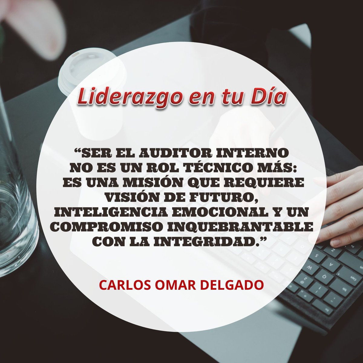 Cómo Líder en una organización, el Auditor Interno tiene que estar un paso más allá, buscar poseer una visión amplia y profunda, como también, tener claros y sólidos sus valores y principios. Tenlo Presente.
#coaching #gerencia #Liderazgo #liderazgoentudia #auditorinterno