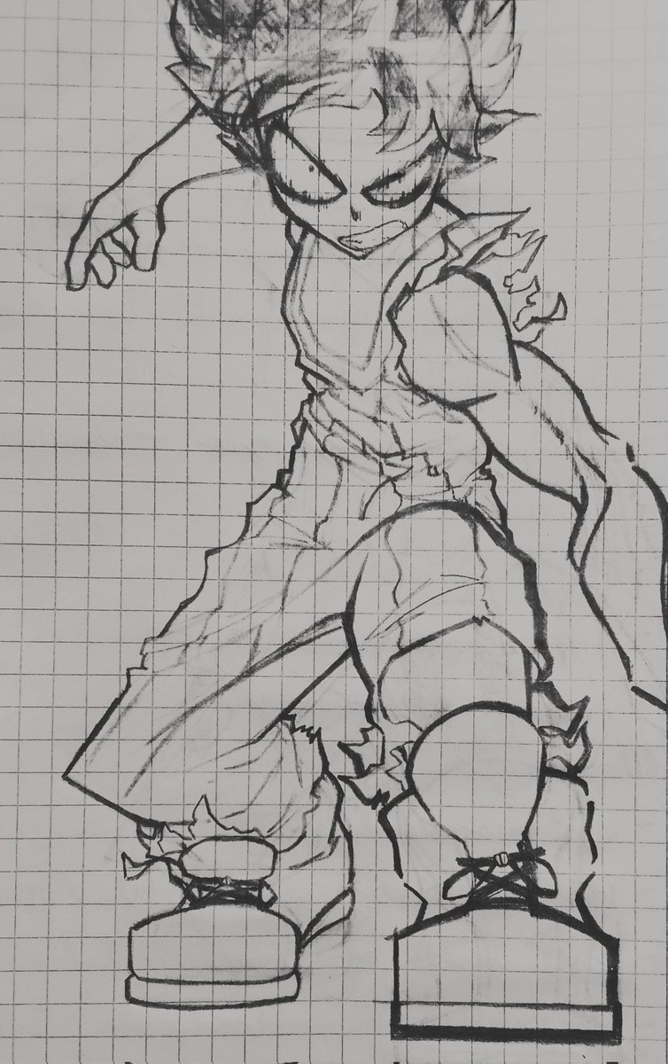 Hisan8090's tweet photo. Dibujo tradicional #2 - Deku

20/3/25 (10 P.M.) - ?/3/25 (9 P.M.)

#Deku #dekumidoriya #Izukumidoriya #Izuku #MHA #mhafanart #MyHeroAcademia #BokuNoHeroAcademia #Boku_no_Hero_Academia #bokunohero #traditionalart #sketch

#Peru #perú https://t.co/U78gBftGqo