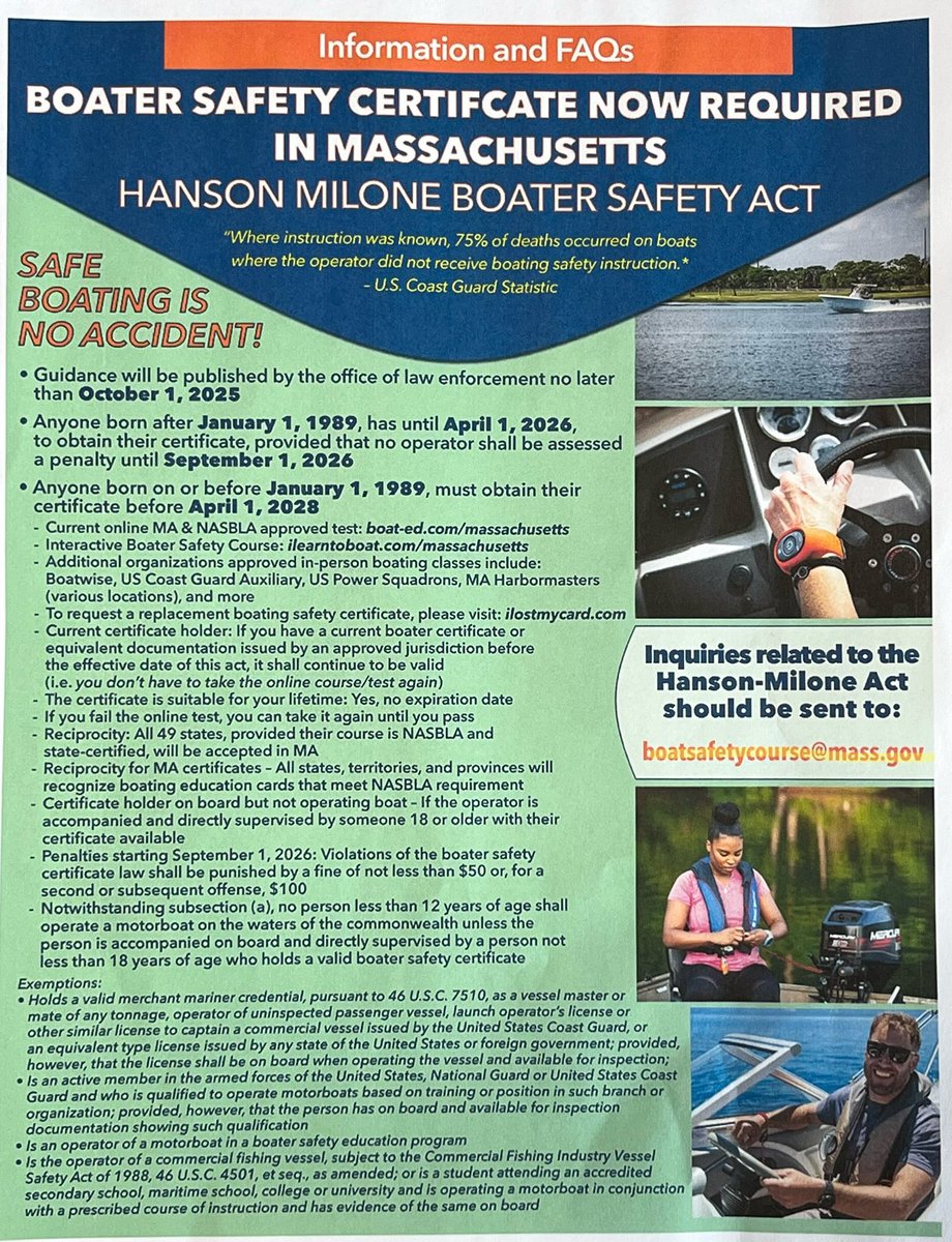 Duxbury Harbormaster tweet media