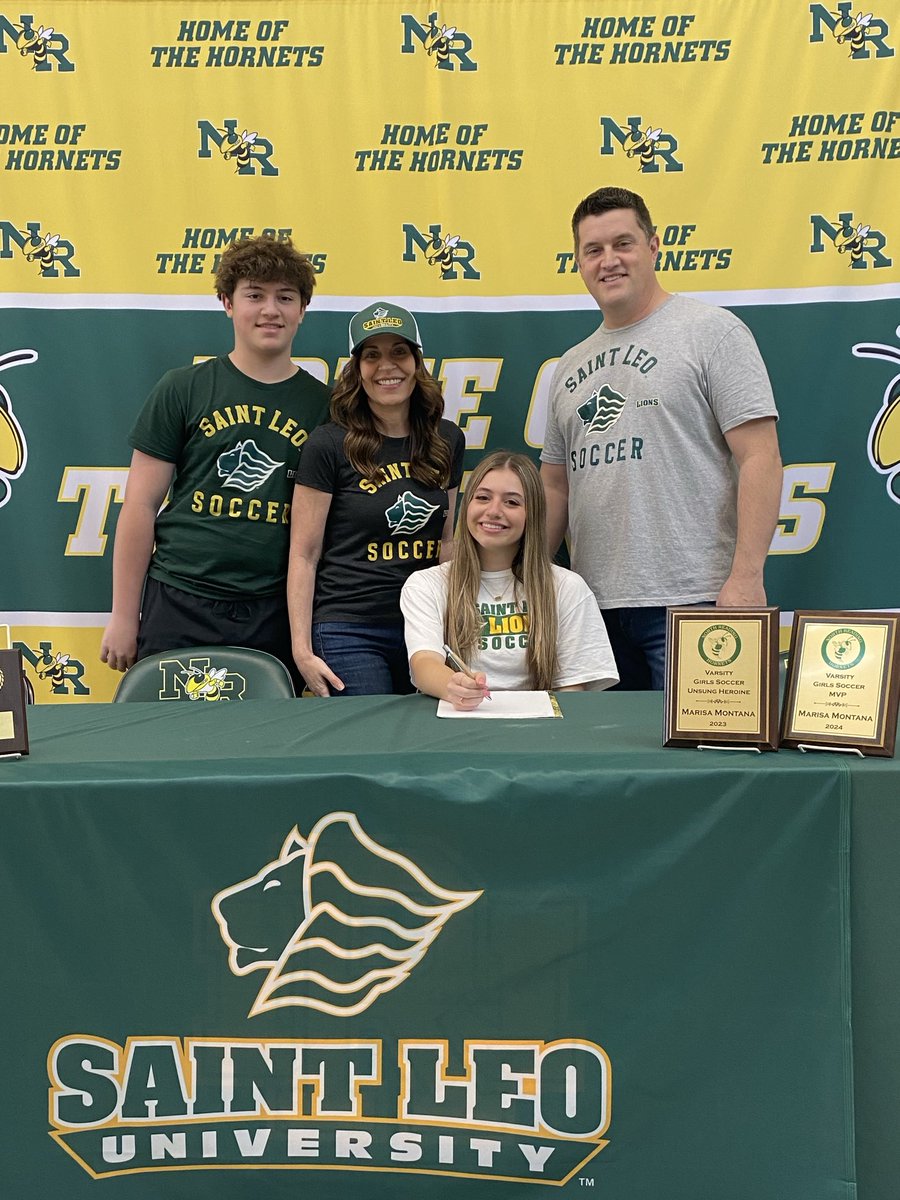Best of luck at St. Leo U, Marisa!
They are lucky to have you!
💪🏼🐝