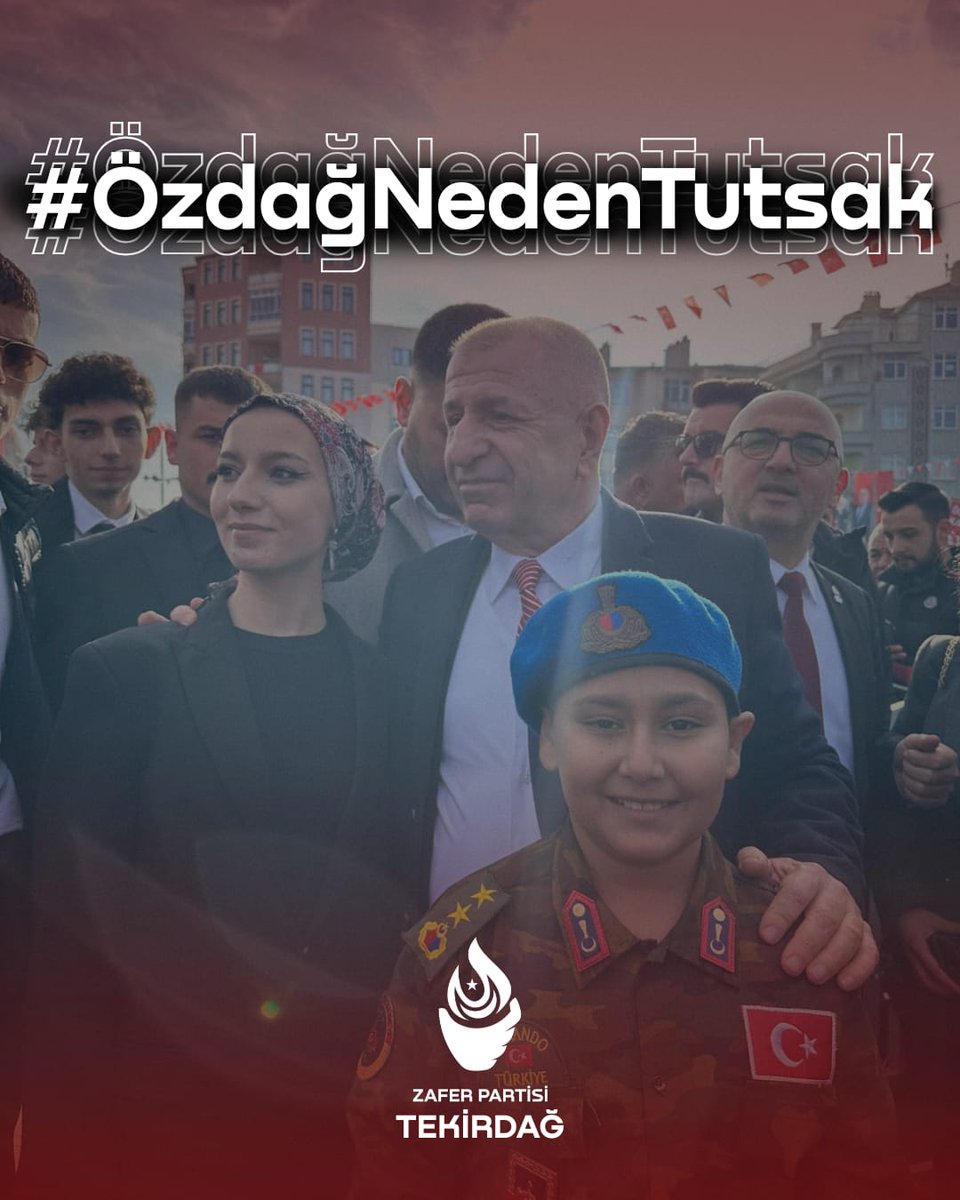 Zafer Partisi Genel Başkanı Sn. Prof.Dr.Ümit Özdağ neden tutsak?
Ekranlarda olmaması, meydanlara çıkmaması, halkın arasında dolaşmaması, kirli sürecinizi baltalamaması için mi?

#ÖzdağNedenTutsak