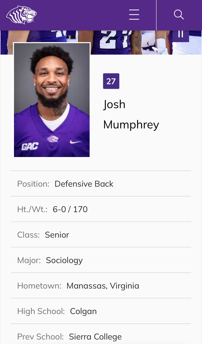 Thank you Coach Knight and all the staff at Ouachita Baptist University for allowing me to be apart of the family! Looking forward to what God has in store for me in the future. With that being said I will be entering my name into the transfer portal