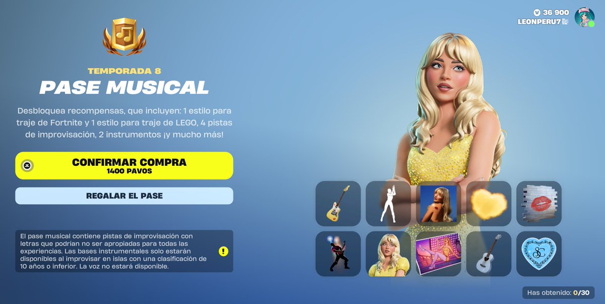 LeonPeruStore's tweet image. Llego cosméticos de Sabrina Carpenter - Tienda 8 abril 2025 -  Y como si fuera poco pase musical  esta skin Sabrina  :)