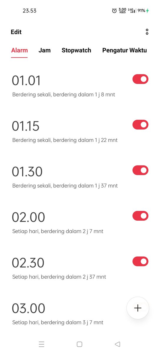 sedia alarm buat kalian para cust in rush😭😭🫵