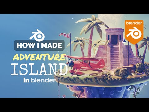 contentguild's tweet photo. Floating Island in #Blender - #timelapsetuesday #polygonrunway https://t.co/0ekUr7GFp8 https://t.co/5RX1ZMrOAo