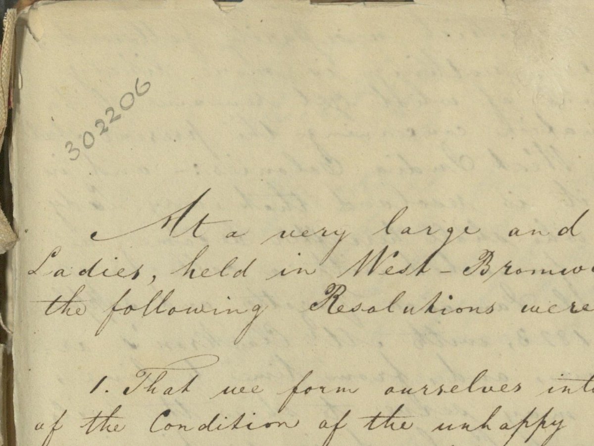 Birmingham Archives & Collections (@theironroom) on Twitter photo Today is the 200th anniversary of the 1st female anti-slavery society in the UK, which would go on to have a far-reaching impact across the country. Nicola, one of our archivists, explores the history of this collection held at the <a href="/LibraryofBham/">LibraryofBirmingham</a> theironroom.wordress.com Today is the 200th anniversary of the 1st female anti-slavery society in the UK, which would go on to have a far-reaching impact across the country. Nicola, one of our archivists, explores the history of this collection held at the <a href="/LibraryofBham/">LibraryofBirmingham</a> theironroom.wordress.com