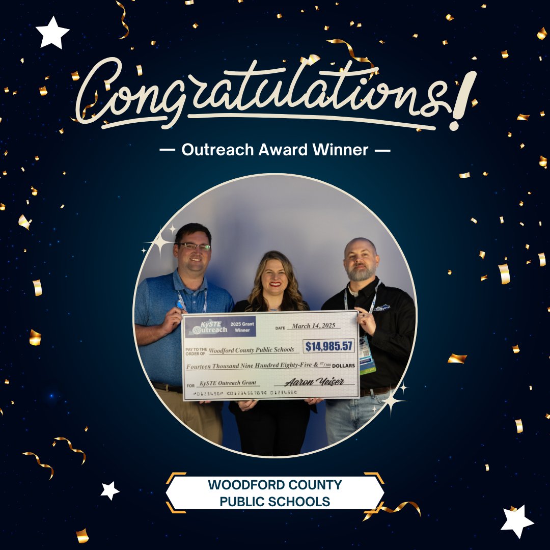 KASTk12 (@kastk12) on Twitter photo Congrats to <a href="/WoodfordCoPS/">Woodford County Public Schools</a>! Theyβve been awarded a $14,985.57 KySTE Outreach Grant for their project: π¨οΈ "Print the Future: 3D Printing for Elementary Schools"
This initiative will bring 3D printing tech into classrooms, sparking creativity and hands-on learning!
π #KySTE #KAST Congrats to <a href="/WoodfordCoPS/">Woodford County Public Schools</a>! Theyβve been awarded a $14,985.57 KySTE Outreach Grant for their project: π¨οΈ "Print the Future: 3D Printing for Elementary Schools"
This initiative will bring 3D printing tech into classrooms, sparking creativity and hands-on learning!
π #KySTE #KAST