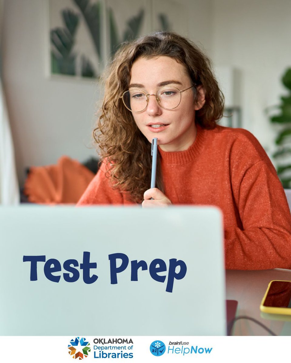 soklibrarysys's tweet image. April showers bring... test prep power! With Brainfuse HelpNow, get ready for your exams with practice tests and study guides tailored to your needs. Don’t stress—just prep! #ExamReady #TestPrepHelp #BrainfuseCommunity #OnlineTutoring