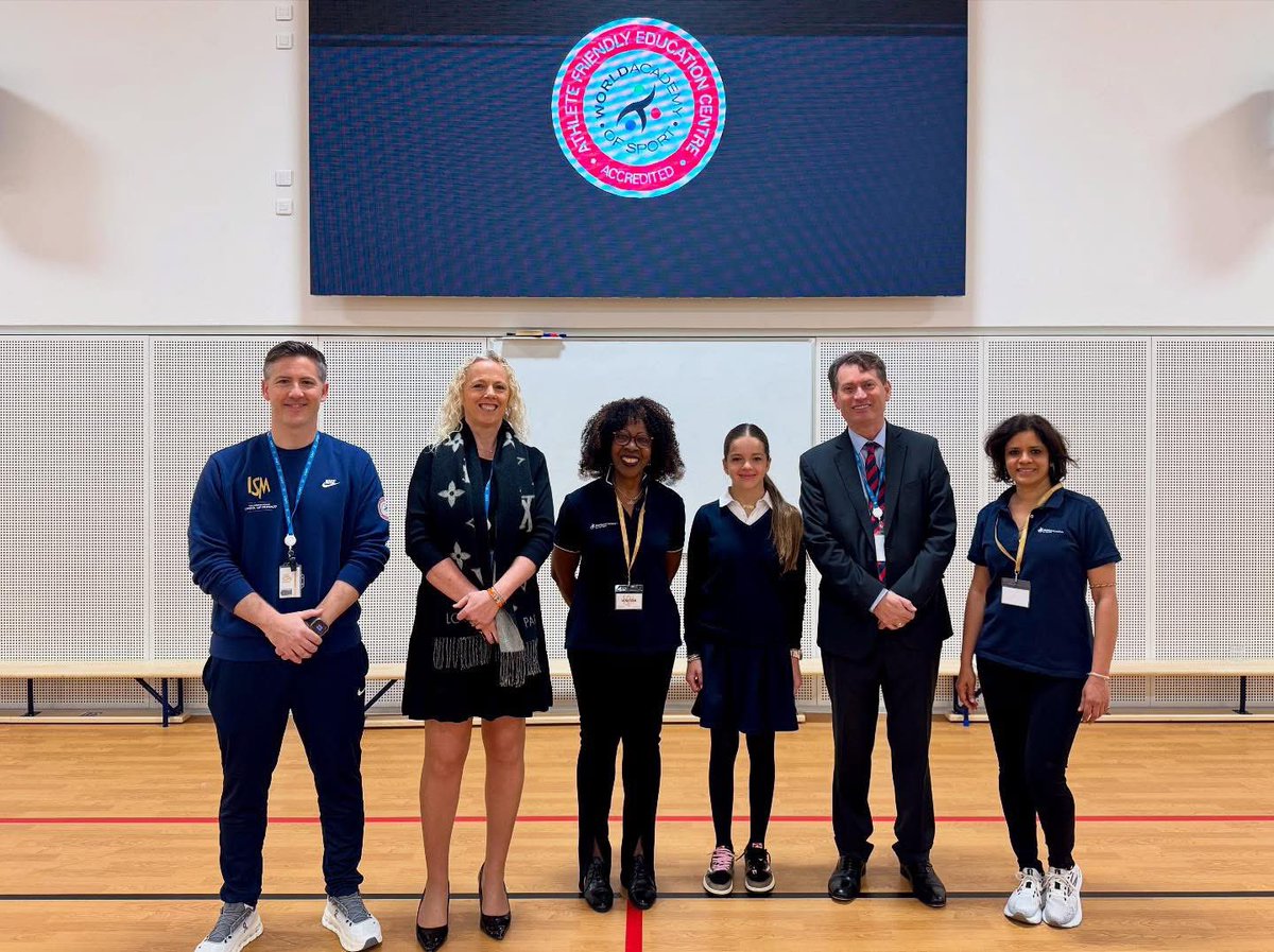 ISMonaco's tweet photo. ISM was proud to host @WAoSport today for our #AFEC reaccreditation visit, led by Olympian Joslyn Hoyte-Smith MBE and Valentine Ganesan. ⚡️
We were honoured to receive glowing feedback for our commitment to student-athletes and the strong team spirit across our community! 🙌 https://t.co/YFXEhEUWz8