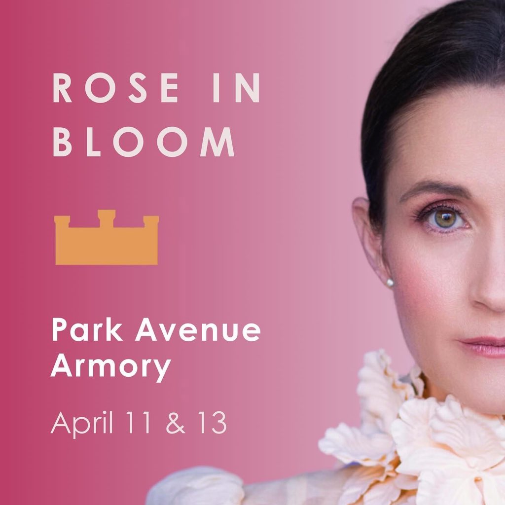 morley_erin's tweet photo. Two recitals this weekend at @ParkAveArmory in NYC 🌹 and an album signing after Friday’s recital! 💿 Also very happy to say that Sunday’s recital will be recorded for later broadcast on @WQXR 🔊 #RoseinBloom 

Friday APRIL 11 | 8pm
Album signing to follow

Sunday APRIL 13 | 3pm https://t.co/dAELwvyqik
