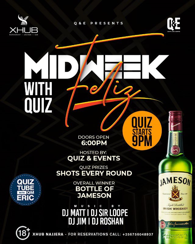 SirLoope's tweet photo. Ugx 1 billion tuspendinge, tomorrow @Xhub_bar for a #MidWeekFeliz.
 See you there 🔥🔥🔥 https://t.co/FUCnb4jJpV