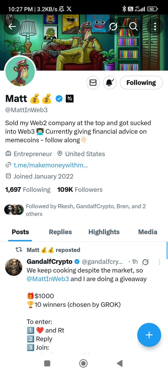 Tarzan_017's tweet photo. @gandalfcryptto @MattInWeb3 DONE✌✌✌✌ https://t.co/4poAxtlb3A