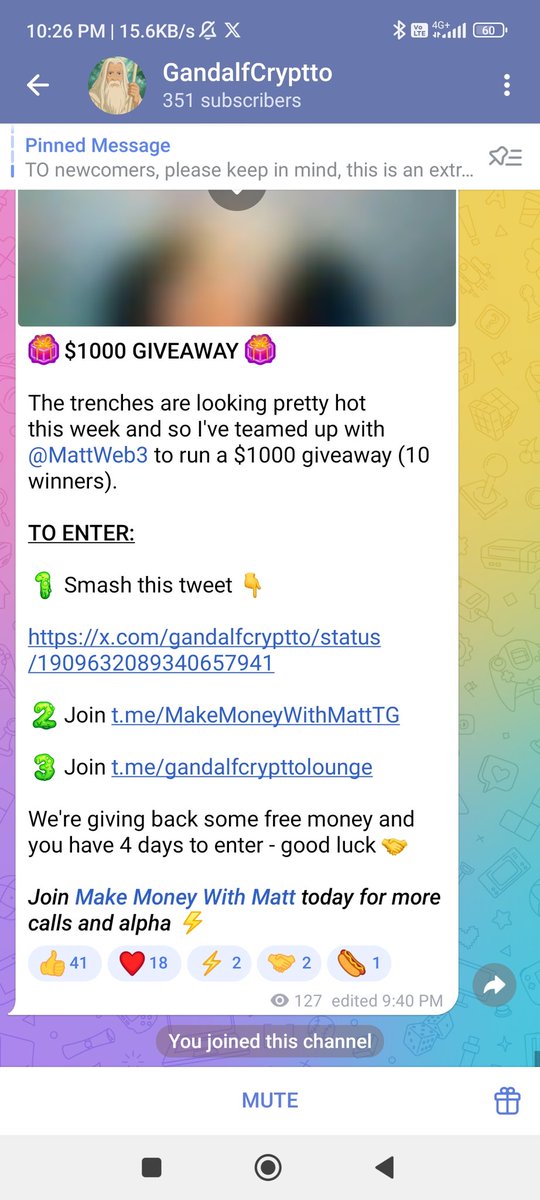 Tarzan_017's tweet photo. @gandalfcryptto @MattInWeb3 DONE✌✌✌✌ https://t.co/4poAxtlb3A