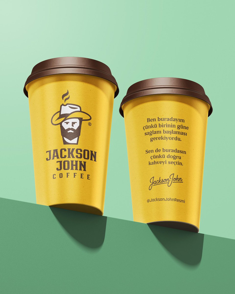 ☕ Yeni bir kahve deneyimine hazır mısın? Jackson John Coffee ile tanış! Çünkü bir günün güzel başlaması için iyi kahve şart. Sen de buradasın, çünkü doğru kahveyi seçtin. 💛 #JacksonJohnCoffee #İyiKahve #KahveKeyfi  #KovboyBlend