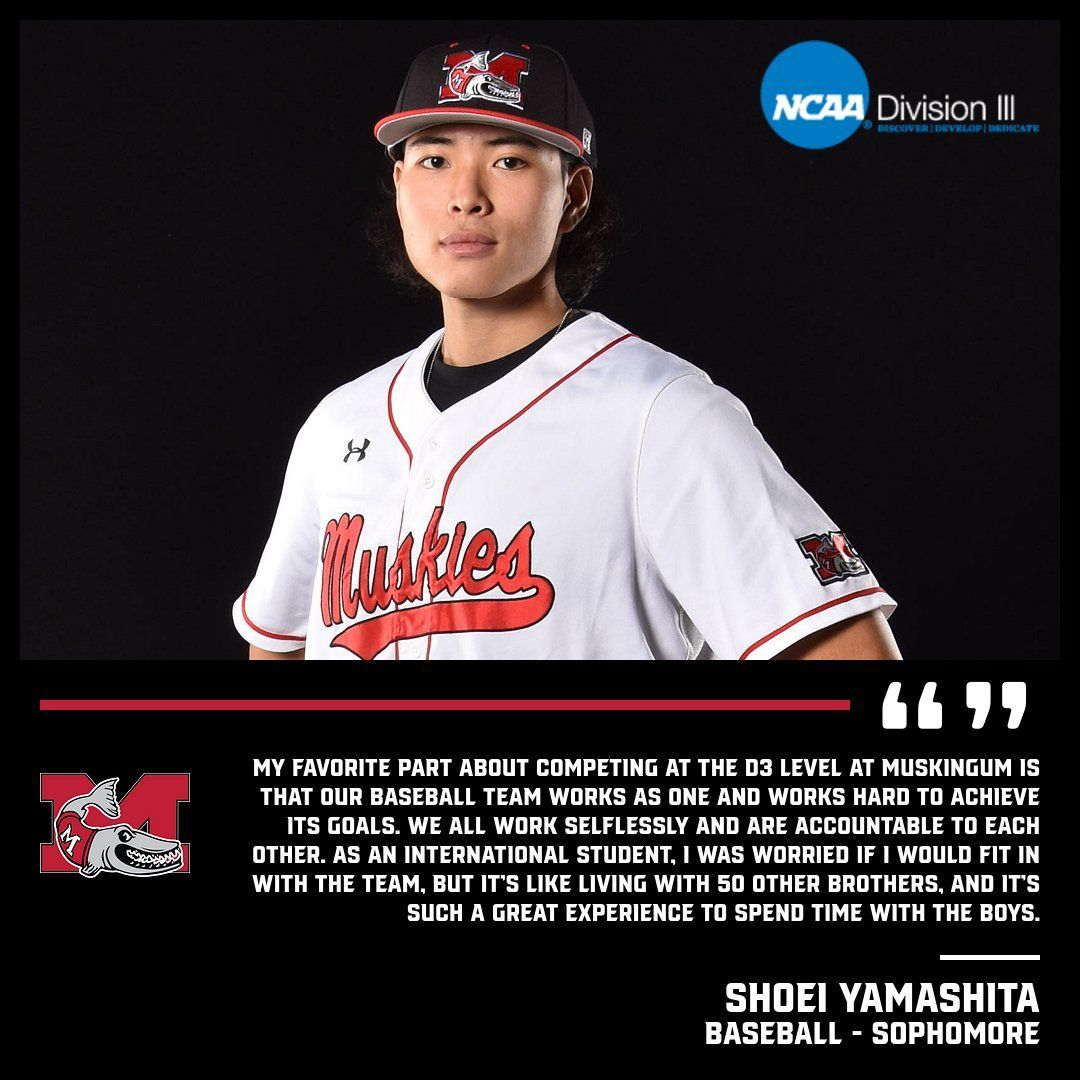 Hear it from the Muskies! 🐟 Muskingum student-athletes share what it means to be a D3 student-athlete. #D3Week #MuskiePride <a href="/OHAthleticConf/">Ohio Athletic Conference</a> <a href="/NCAADIII/">NCAA Division III</a> <a href="/AVCSCORES/">AVC Sports</a>
<a href="/brandonhannahs/">Brandon Hannahs</a> <a href="/WHIZscores/">WHIZ Sports</a> <a href="/DresdenBuzz/">dresdenbuzz</a> <a href="/Orbit907News/">Orbit Media</a> <a href="/MUSKIESAAC/">Muskingum SAAC</a>
<a href="/MuskieBaseball_/">Muskingum Baseball</a> <a href="/MU_RunJumpThrow/">MuskieXC/TF</a> <a href="/MuskingumGolf/">Muskingum Golf</a>