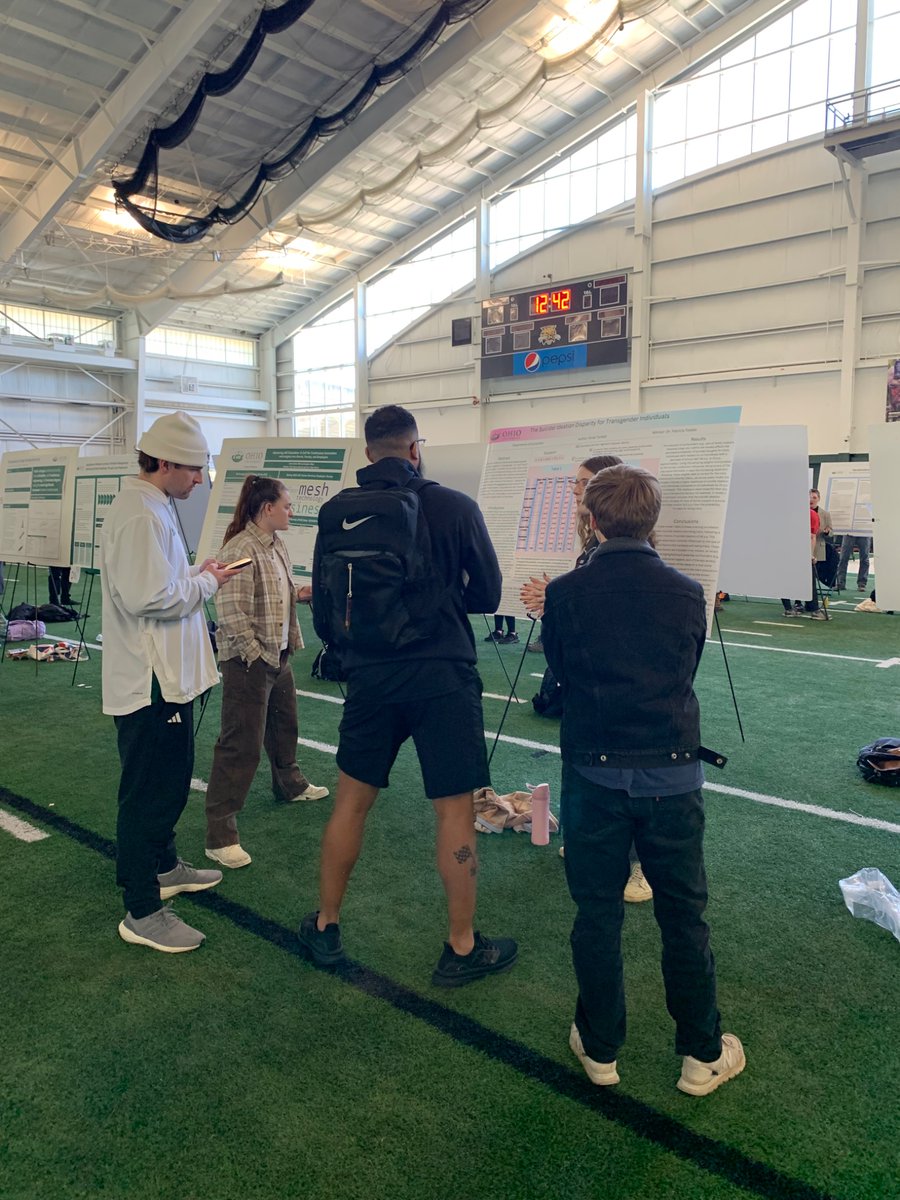 Michael Sup, Ph. D (@michael_sup) on Twitter photo What better way to facilitate our Sport Coaching Research Methods class than a field trip to the <a href="/ohiou/">Ohio University</a> Student Expo 💚
Such an inspiring event to see the types of research todays’ students are embarking on for both local and global impact across a range of disciplines! 🧑🏻🎓 🌎 What better way to facilitate our Sport Coaching Research Methods class than a field trip to the <a href="/ohiou/">Ohio University</a> Student Expo 💚
Such an inspiring event to see the types of research todays’ students are embarking on for both local and global impact across a range of disciplines! 🧑🏻🎓 🌎