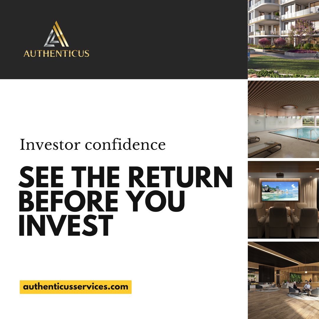 AuthenticusHou's tweet image. Give investors complete confidence in your project with our data-rich visualizations. Our immersive experiences showcase your project's full potential, leading to faster investment decisions and stronger stakeholder buy-in. #RealEstateInvestment #ProjectVisualization