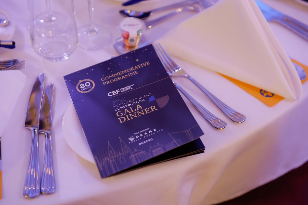 womenstec's tweet photo. π Massive Well Done to #Champions CEF! π
A huge congratulations to our #NotJustForBoys Champions, the Construction Employers Federation (CEF), on their incredible 80th Anniversary Gala! π₯
#WOMENSTEC #NotJustForBoys #WomenInConstruction #CEF80 #ChampionTuesday https://t.co/YVwBSOqPiS
